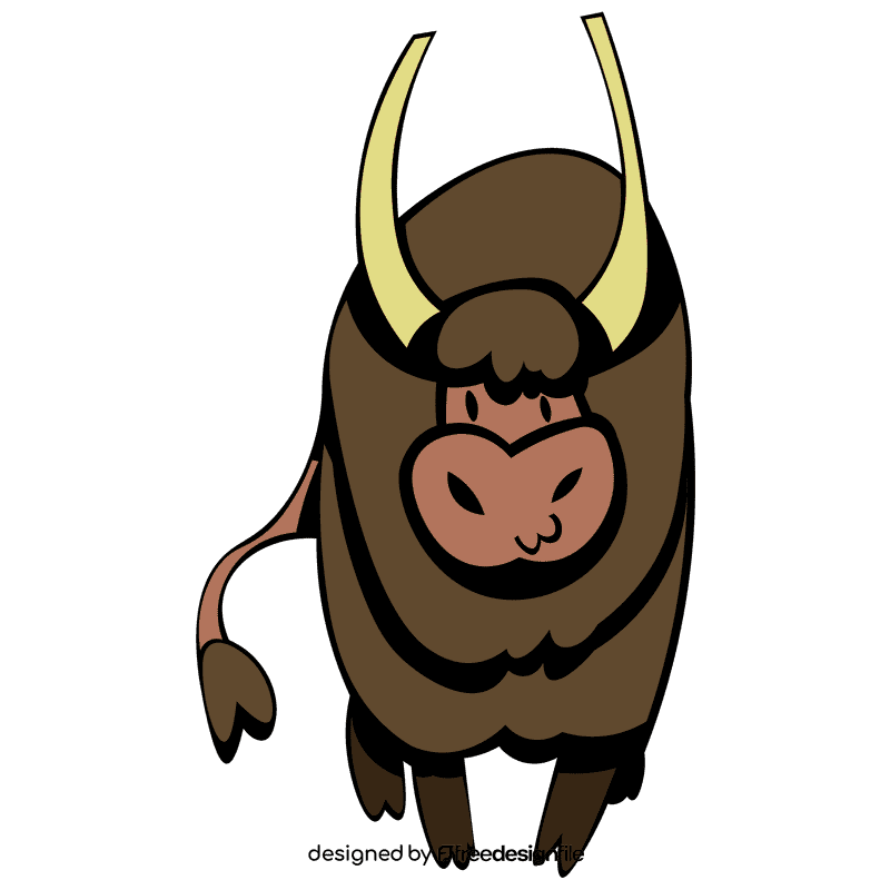 Yak interested clipart