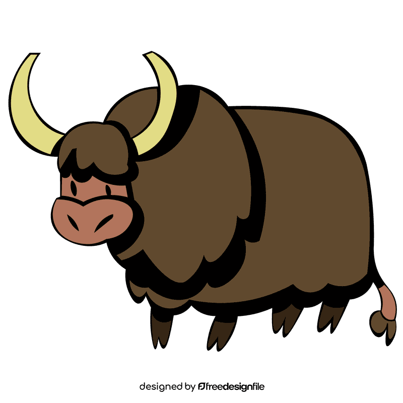 Yak clipart