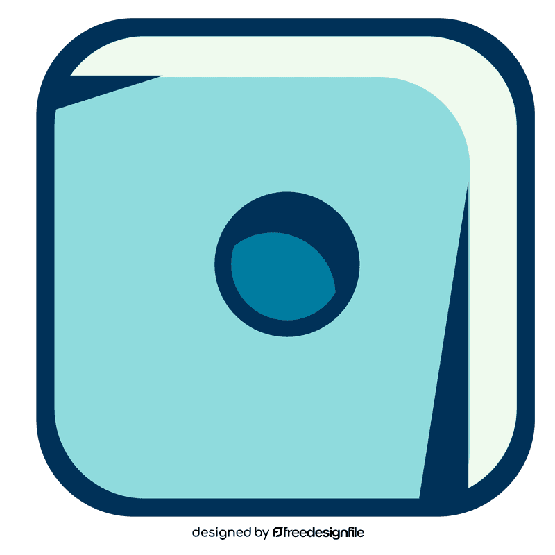 Dice one clipart