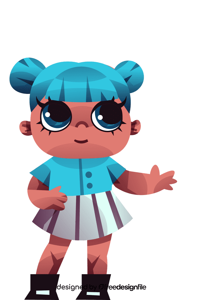 Lol surprise blue clipart