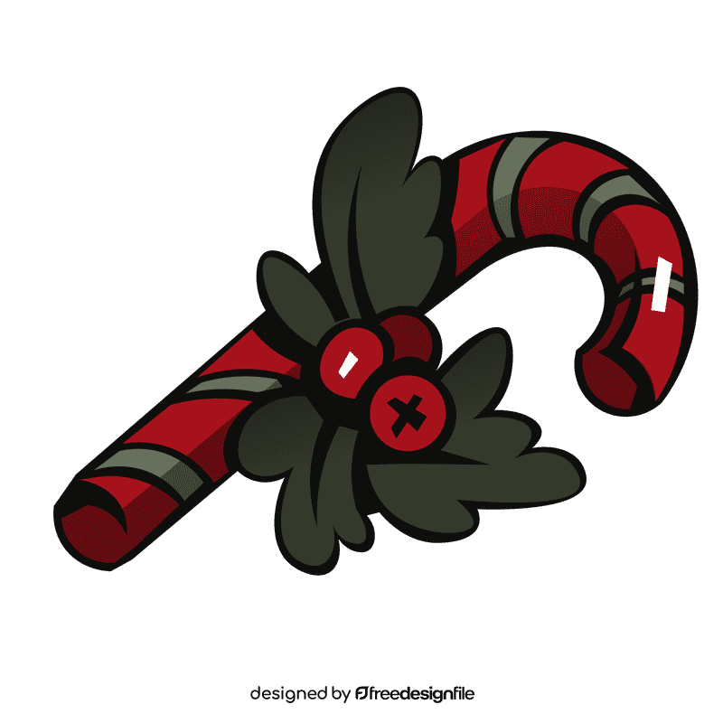 Mistletoe candy clipart