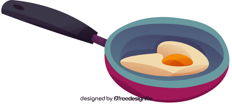 Pan egg clipart