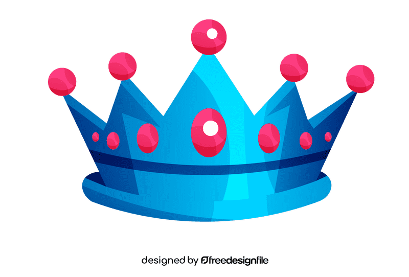 Princess crown bright clipart