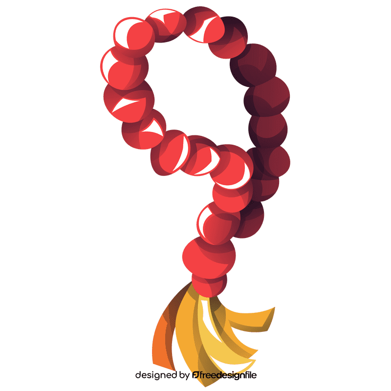 Ramadan beads clipart