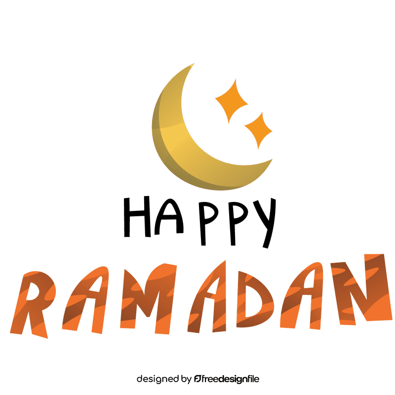 Ramadan sign clipart