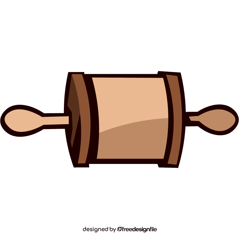Rolling pin small clipart