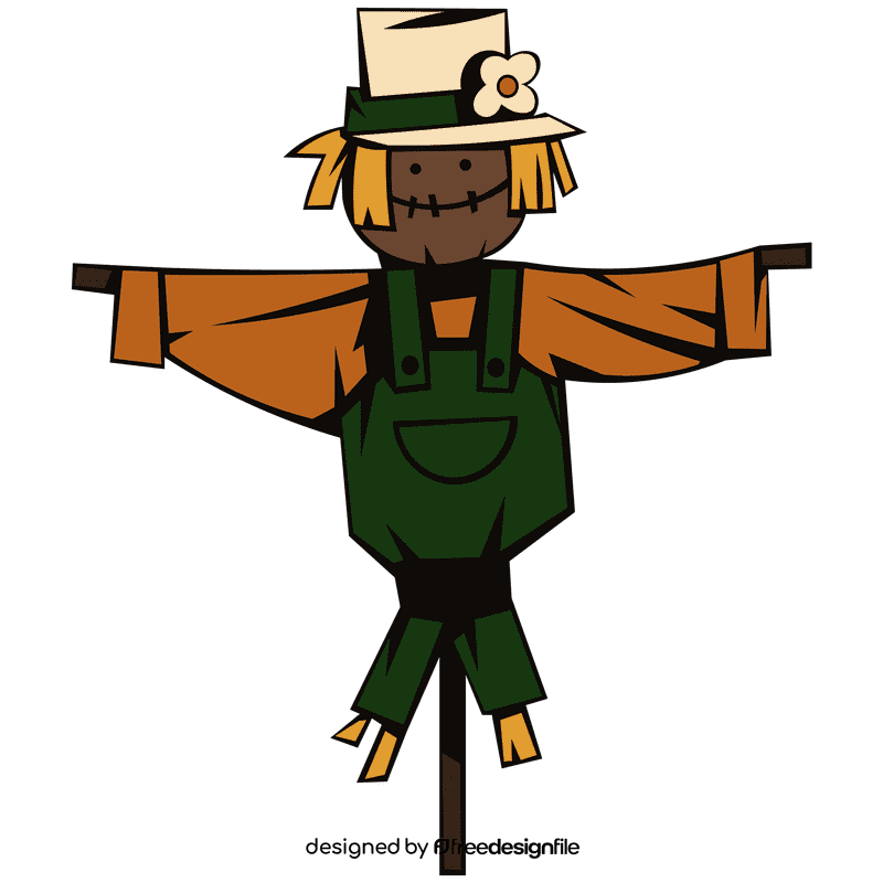 Scarecrow hair clipart