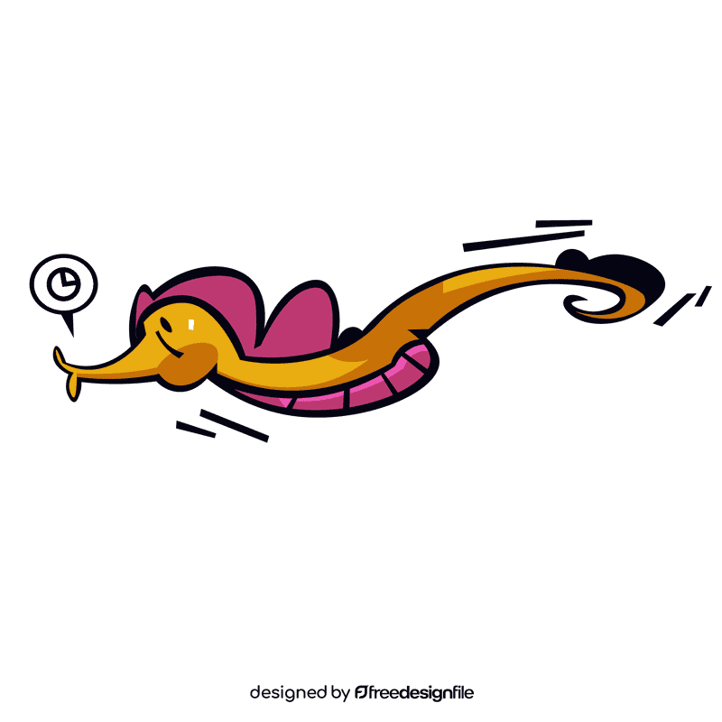 Seahorse time clipart