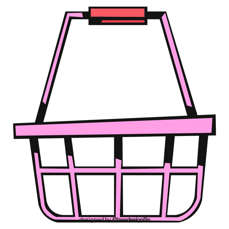 Shopping cart empty clipart