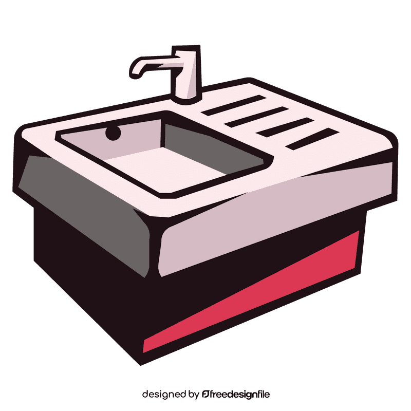Sink metal clipart