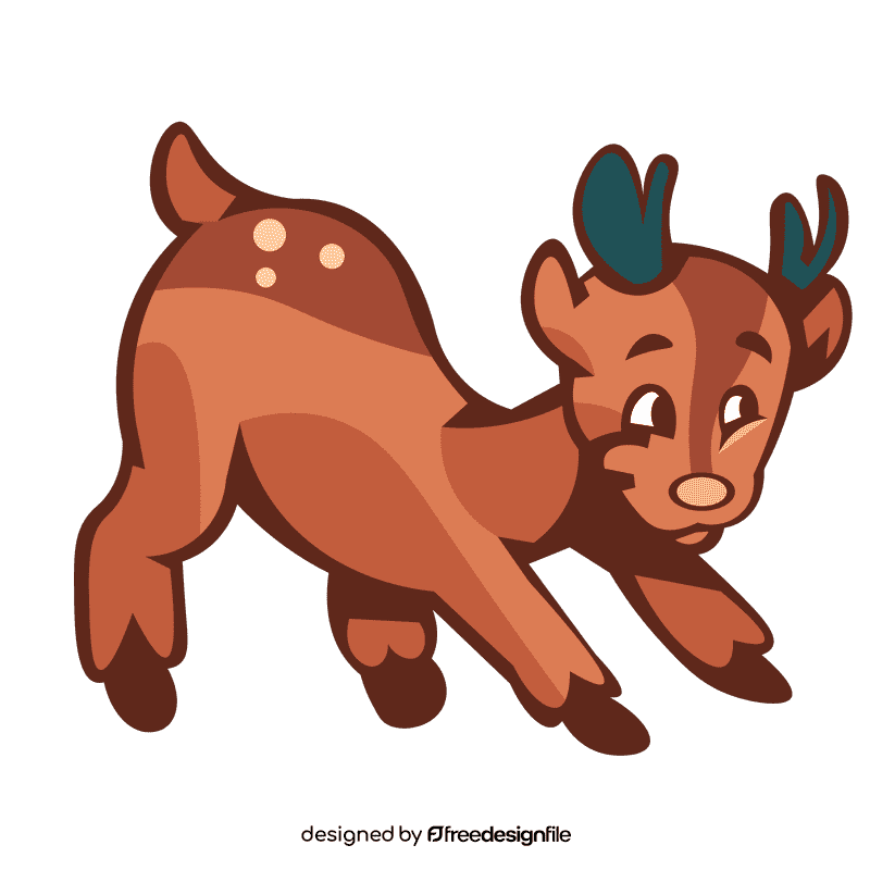 Stag animal clipart