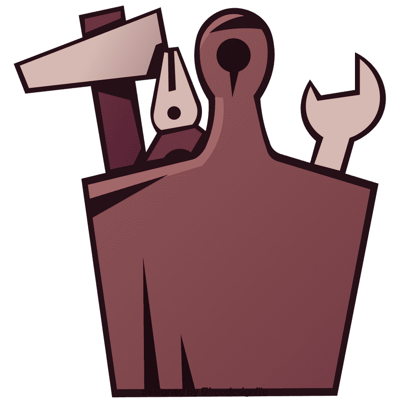 Toolbox side view clipart