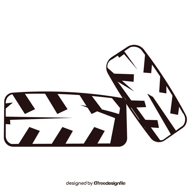 Tractor wheels black and white clipart