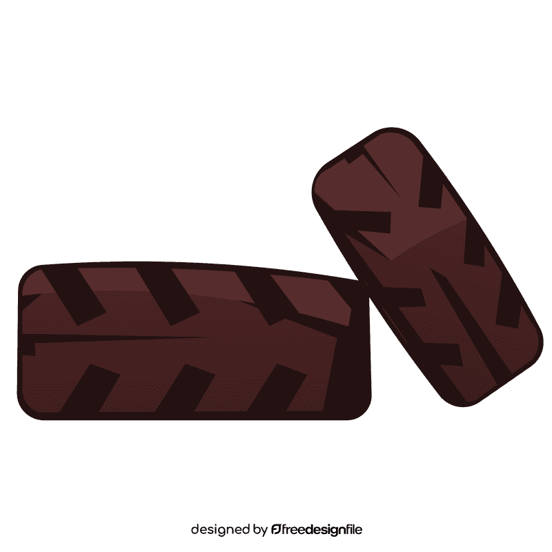 Tractor wheels clipart