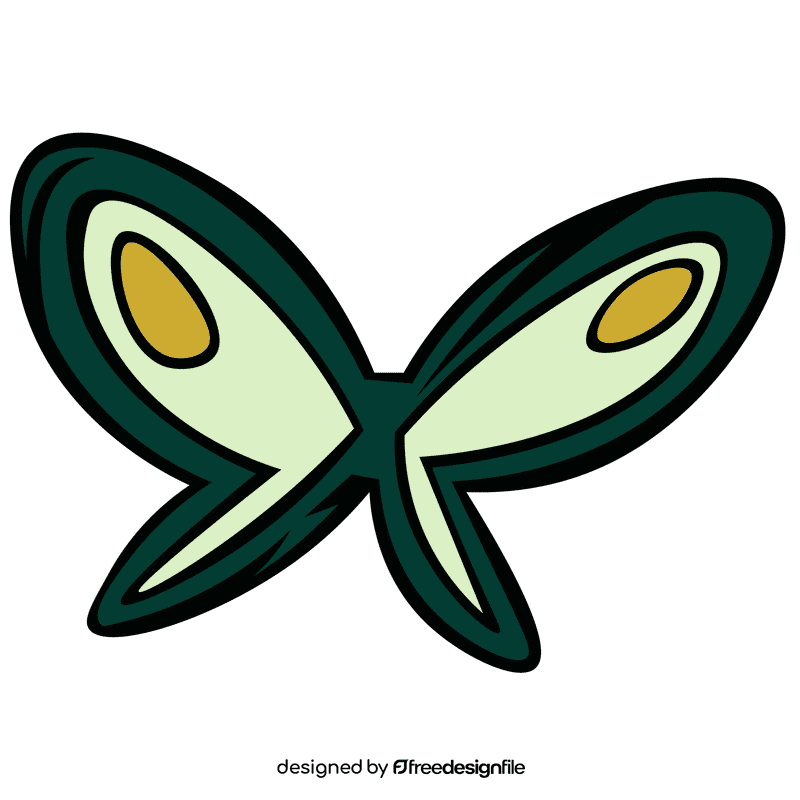 Wings butterfly clipart