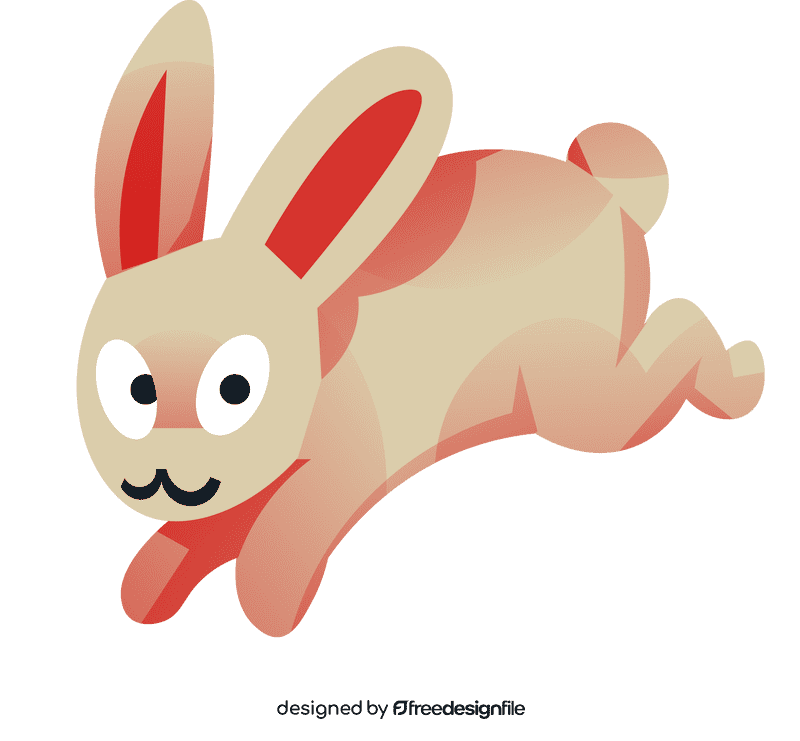 Woodland rabbit clipart