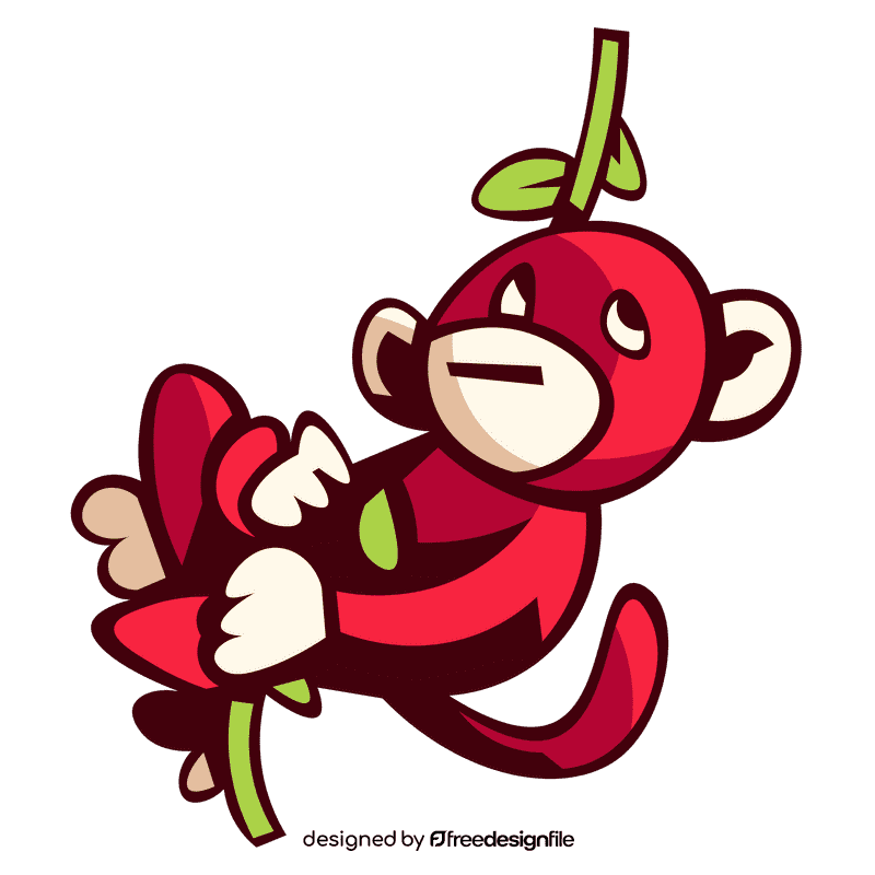 Zoo animal monkey clipart