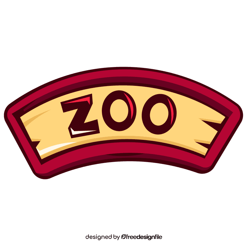 Zoo animal zoo clipart