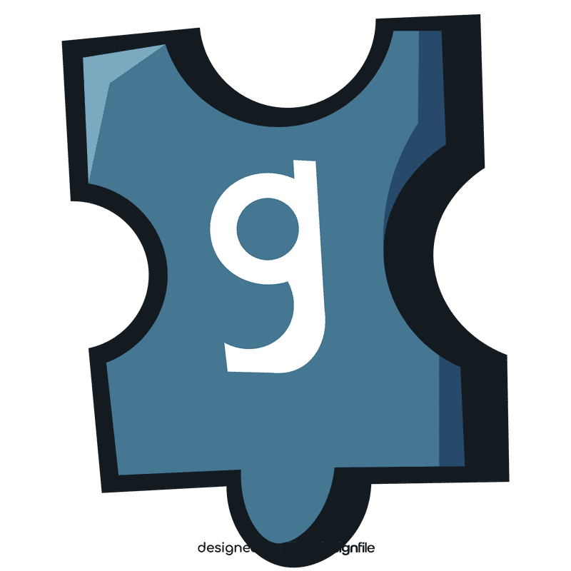 Alphabet g letter clipart