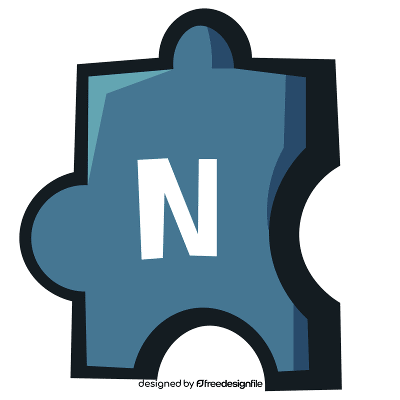 Alphabet n letter clipart