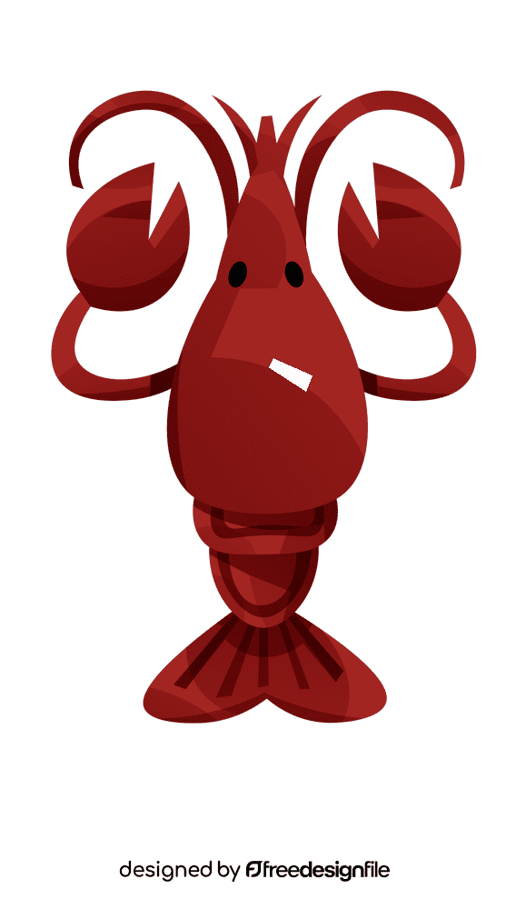Crawfish big clipart