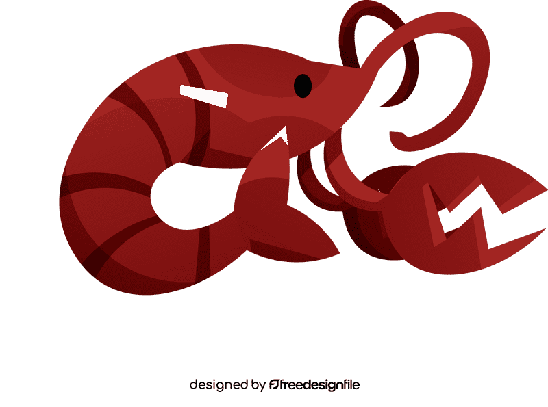 Crawfish small clipart