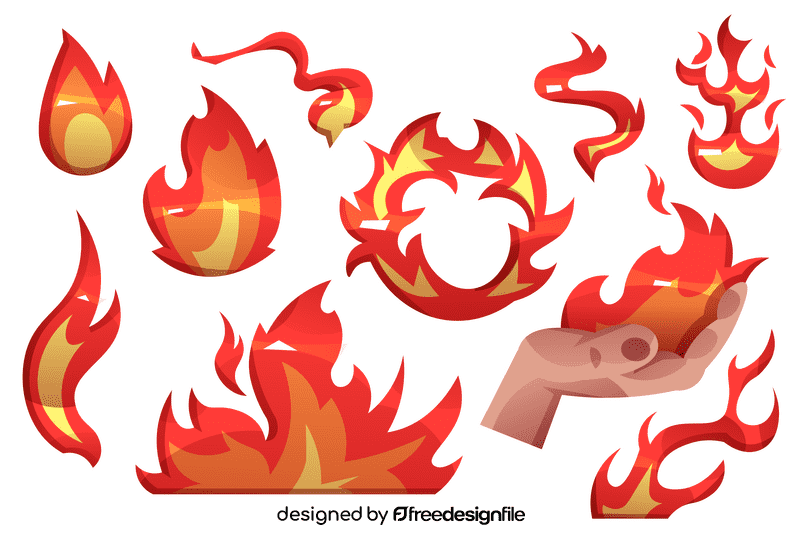 Flame vector