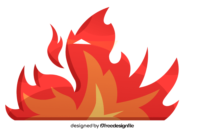 Flame huge clipart
