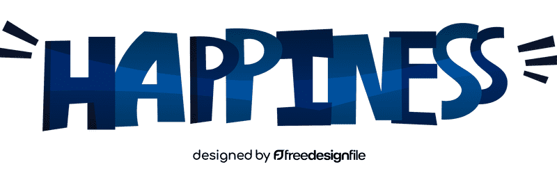 Happiness sign clipart