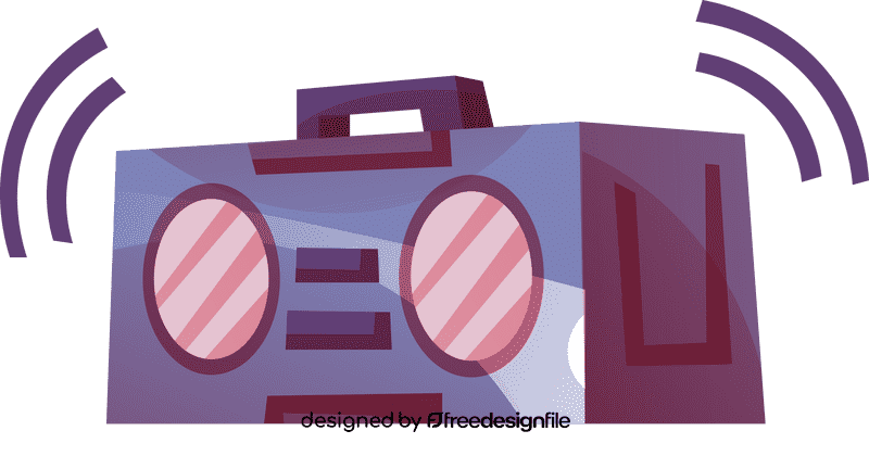 Listening bass clipart