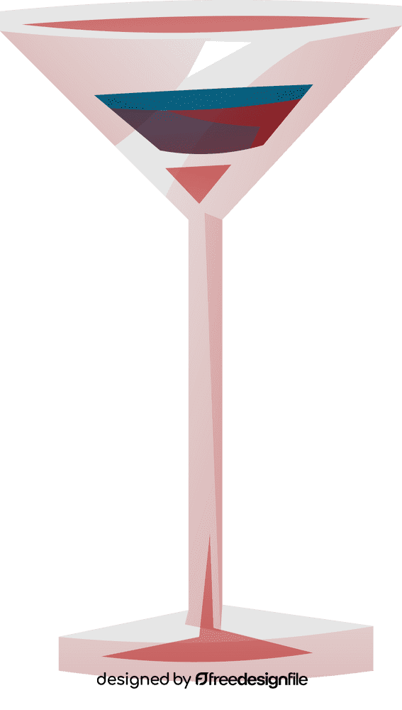 Martini glass clipart