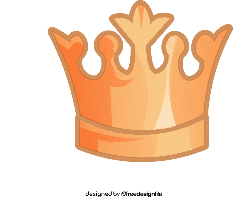 Prince crown luxurious clipart