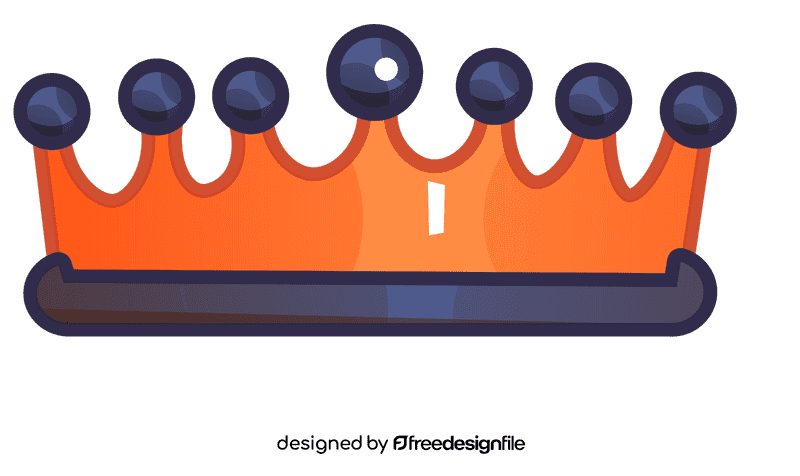 Prince crown many claws clipart