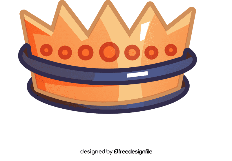 Prince crown small claws clipart