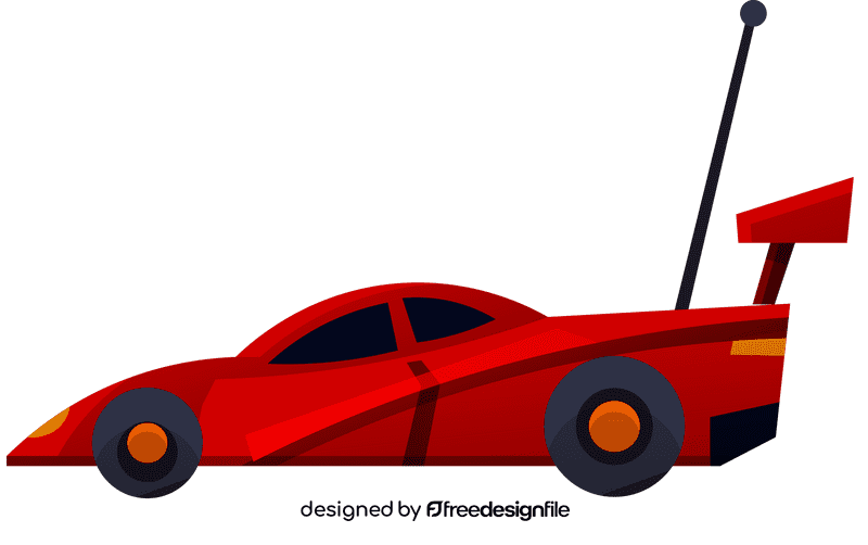 Race car antenna clipart