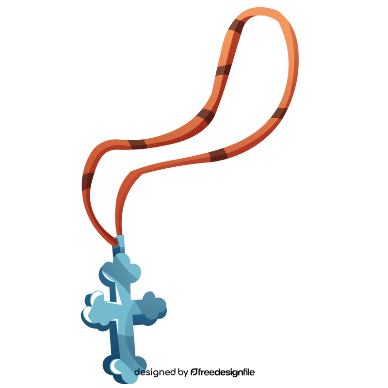 Rosary silver clipart