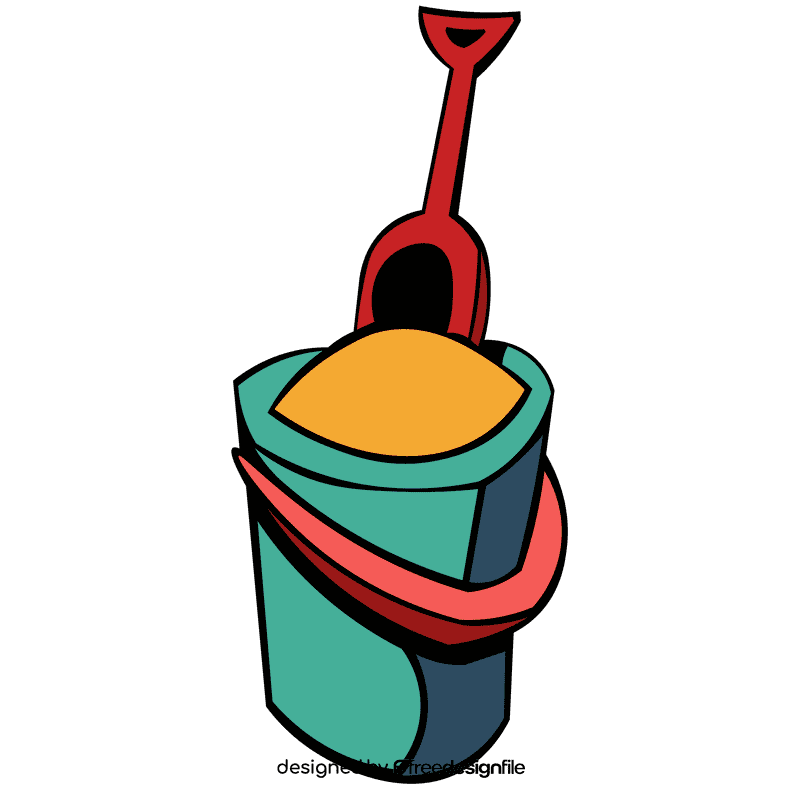 Sand bucket clipart