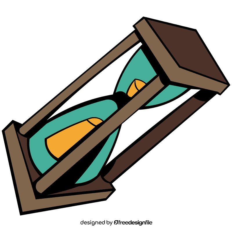 Sand hour glass clipart
