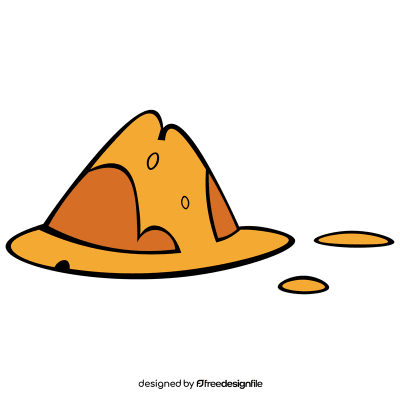 Sand pile clipart