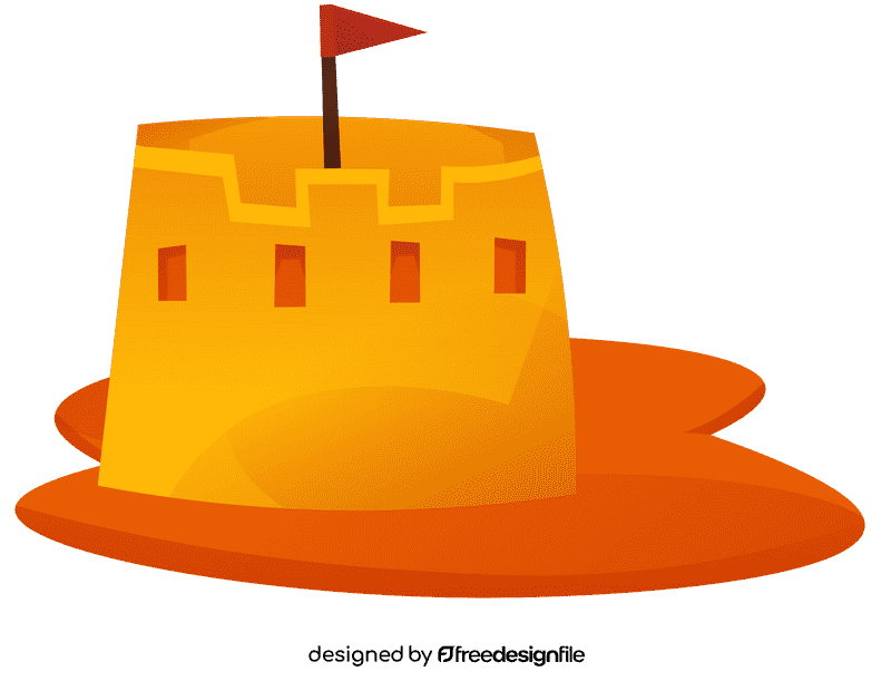 Sandcastle small clipart