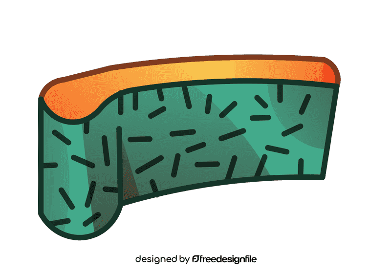 Sandpaper horisontal clipart