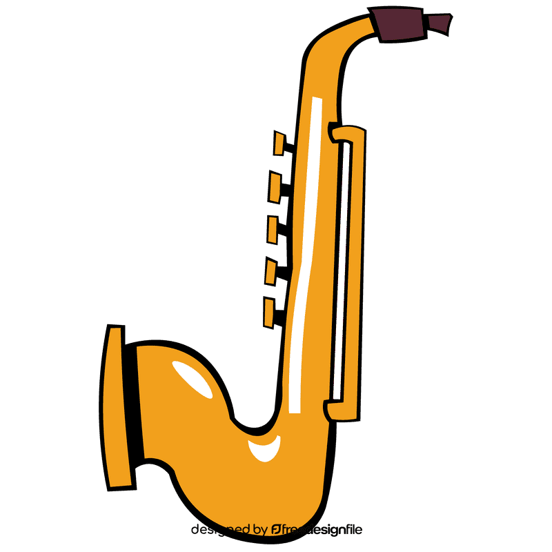Saxophone buttons clipart