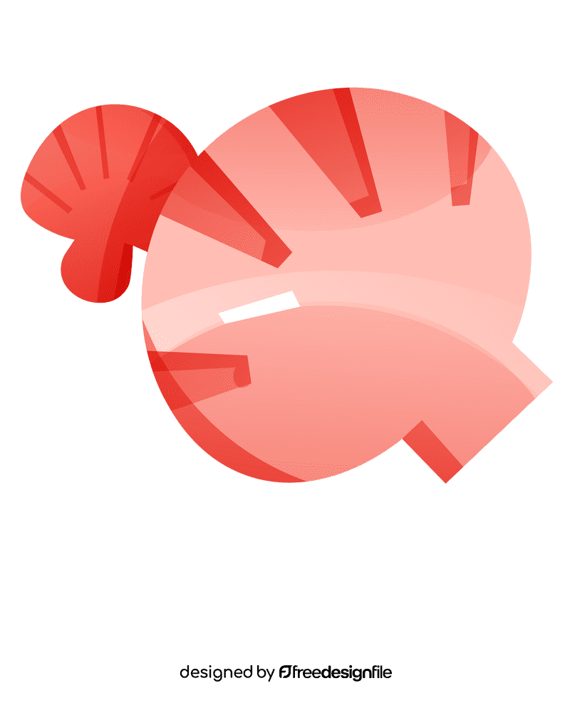 Seashell couple clipart