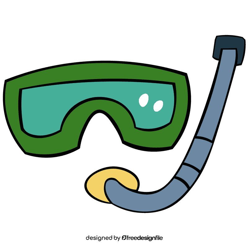 Snorkel chip clipart