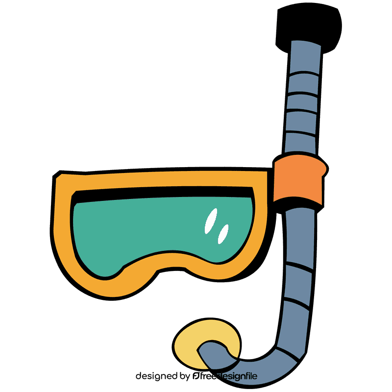 Snorkel minimalistic clipart