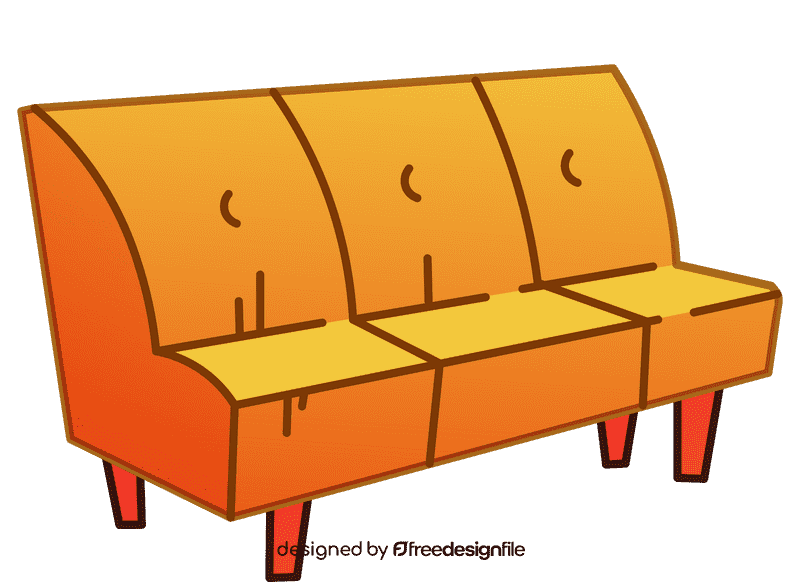 Sofa borderless clipart