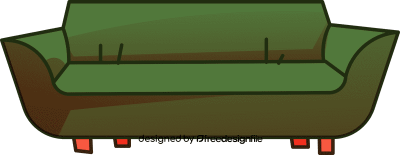 Sofa sharp clipart