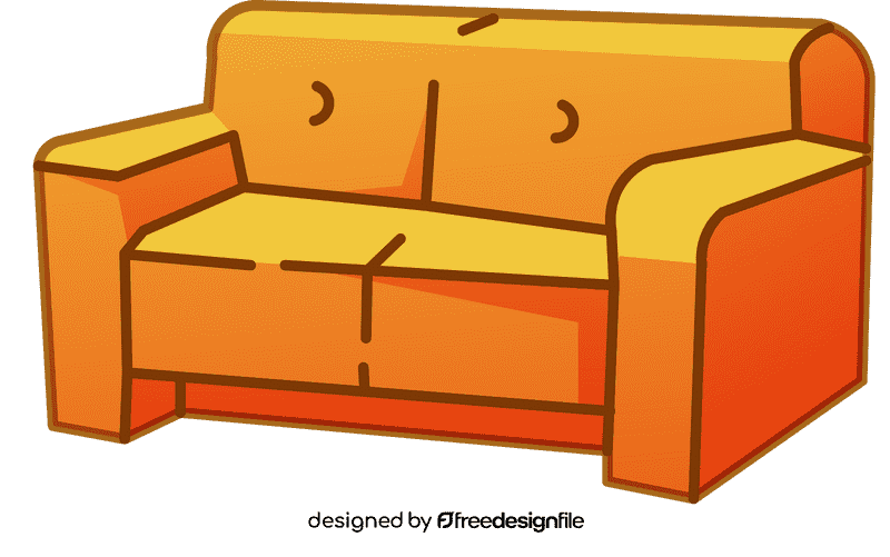 Sofa stiff clipart