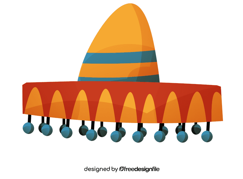 Sombrero balls clipart