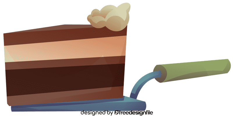 Spatula cake clipart
